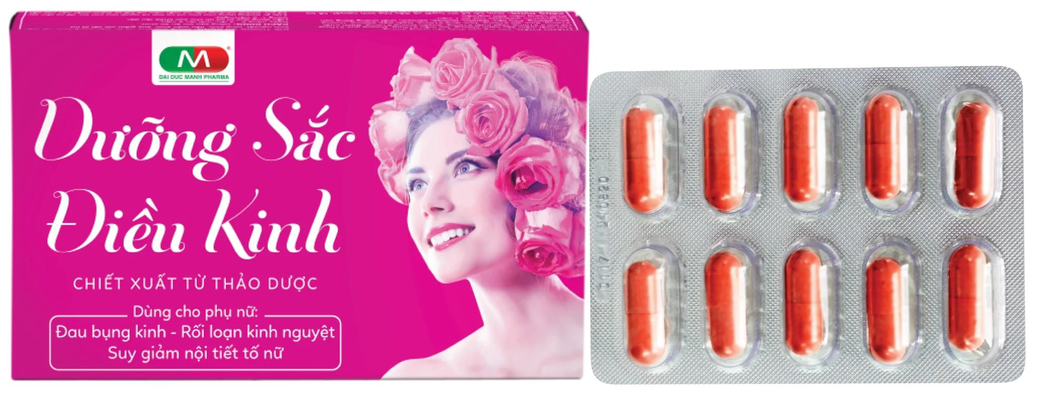 Dưỡng Sắc Điều Kinh Hộp 30 viên