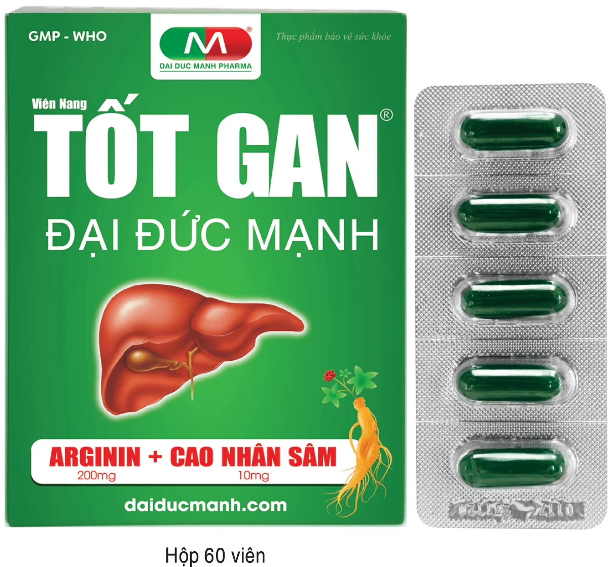 TỐT GAN[60 viên]